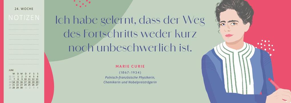 Weitere Ansicht: Tischkalender Kluge Frauen, die unsere Welt inspirieren 2027
