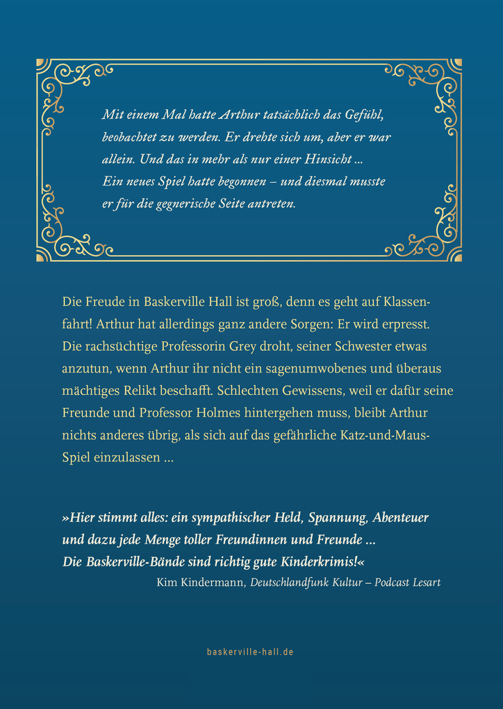Weitere Ansicht: Baskerville Hall - Das geheimnisvolle Internat der besonderen Talente: Das Tal der Lügen | Ali Standish