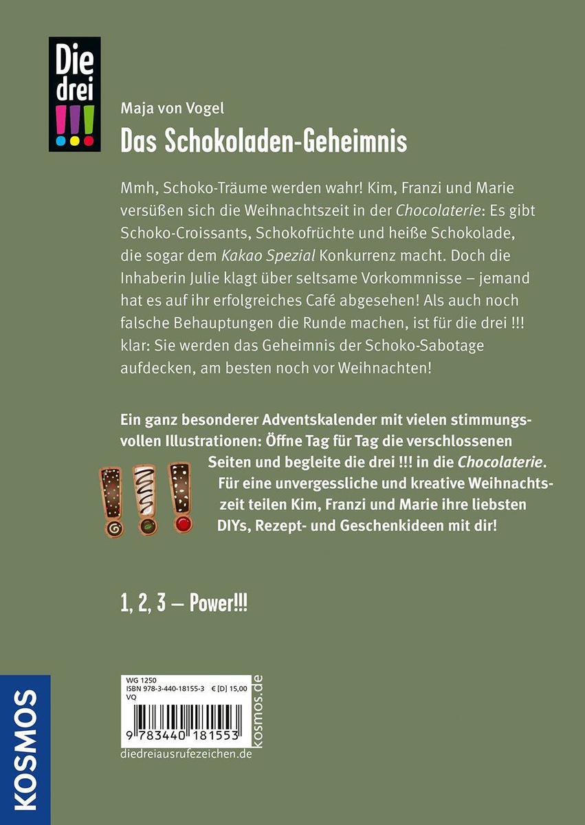 Weitere Ansicht: Die drei !!!, Das Schokoladen-Geheimnis | Maja von Vogel