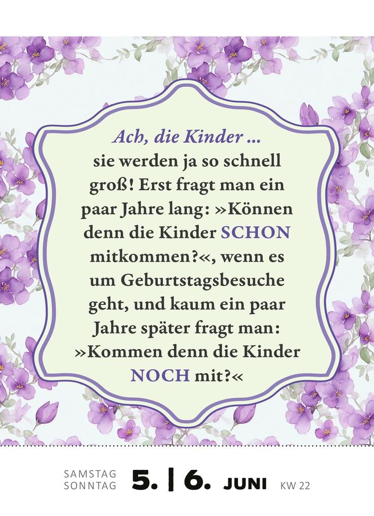 Weitere Ansicht: Abreißkalender Renate Bergmann - Der Kalender 2027 | Renate Bergmann