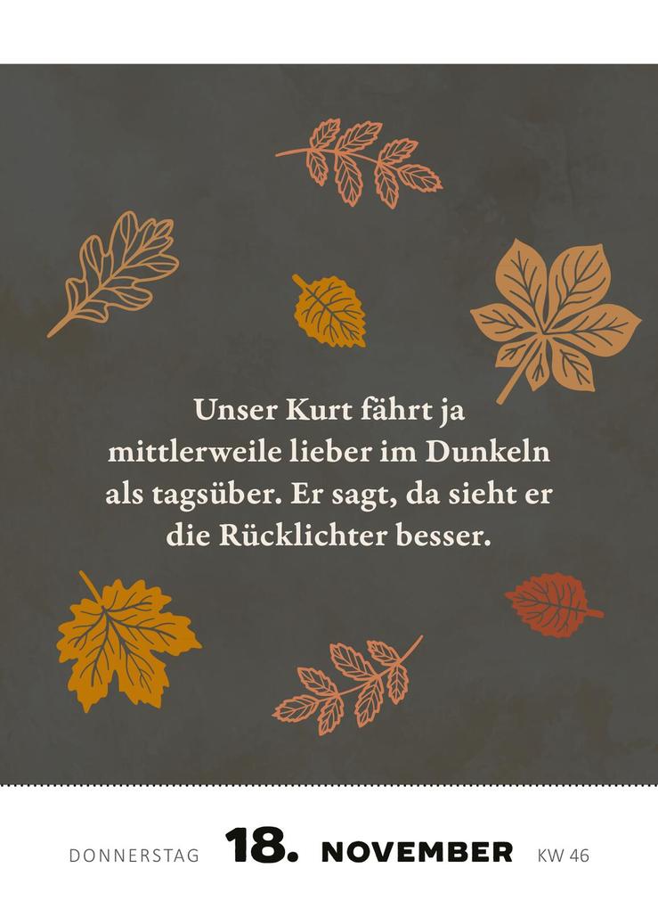 Weitere Ansicht: Abreißkalender Renate Bergmann - Der Kalender 2027 | Renate Bergmann