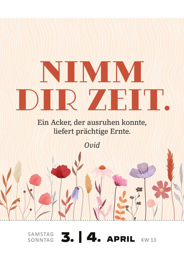 Weitere Ansicht: Abreißkalender Glücksmantras 2027