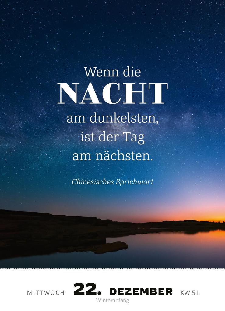 Weitere Ansicht: Abreißkalender Glücksmantras 2027