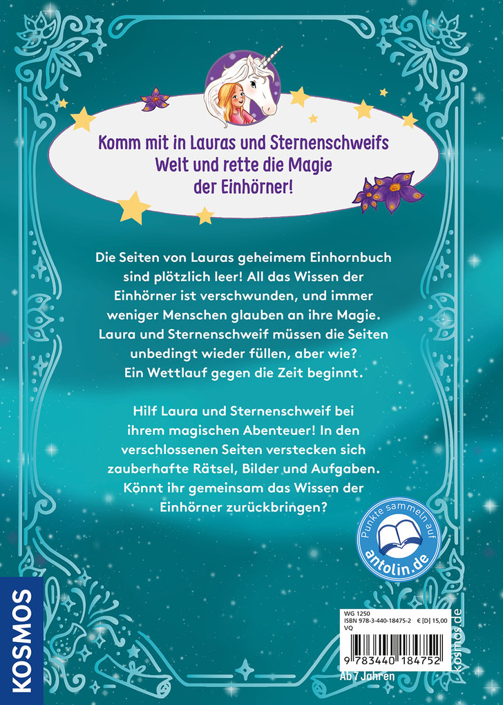 Weitere Ansicht: Sternenschweif, Das geheime Einhornbuch | Linda Chapman, Anne Scheller