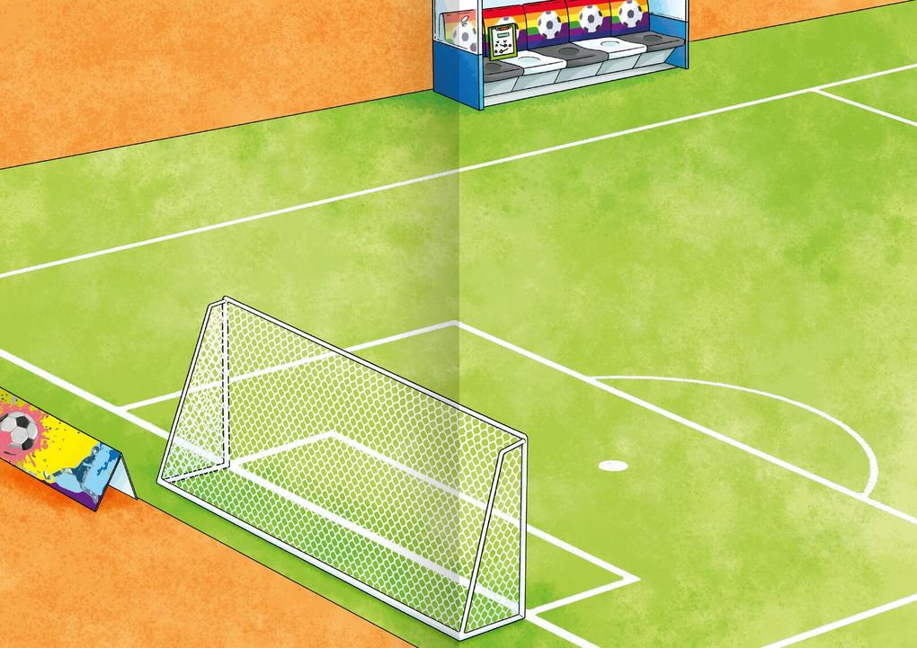 Weitere Ansicht: Das Metallic-Stickerbuch - Fußball