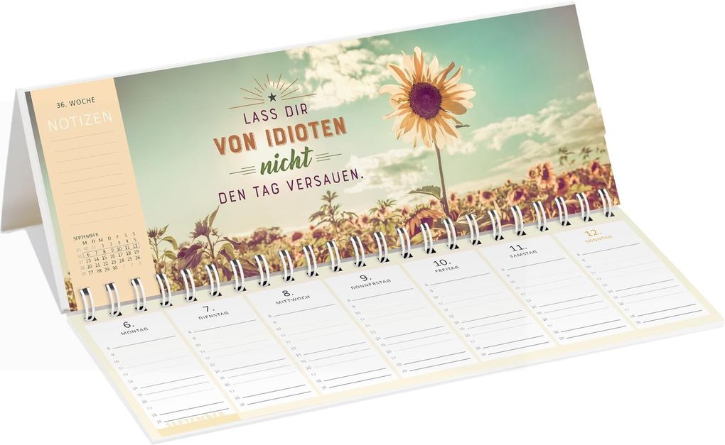 Weitere Ansicht: Tischkalender Meine Motivation & ich leben gerade getrennt. 2027