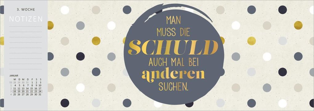 Weitere Ansicht: Tischkalender Meine Motivation & ich leben gerade getrennt. 2027