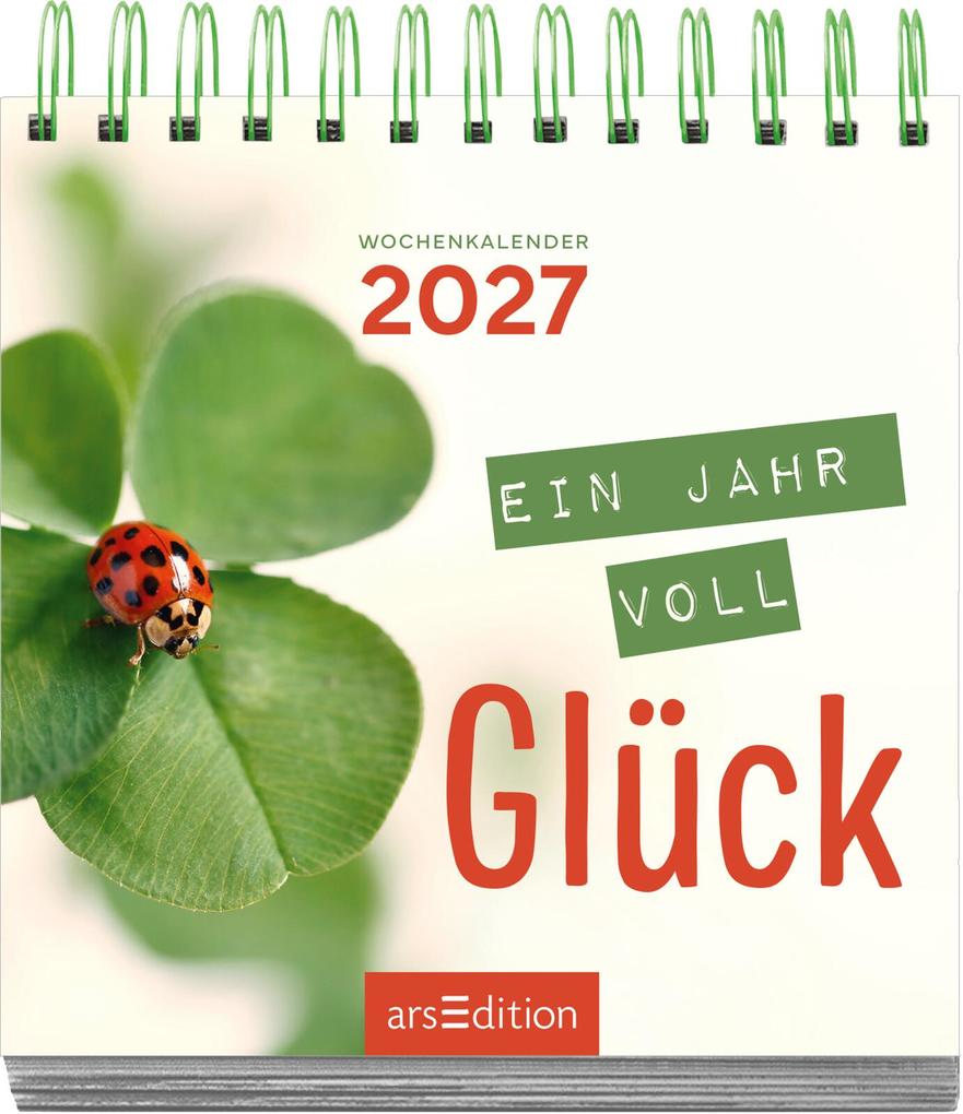 Weitere Ansicht: Mini-Wochenkalender Ein Jahr voll Glück 2027