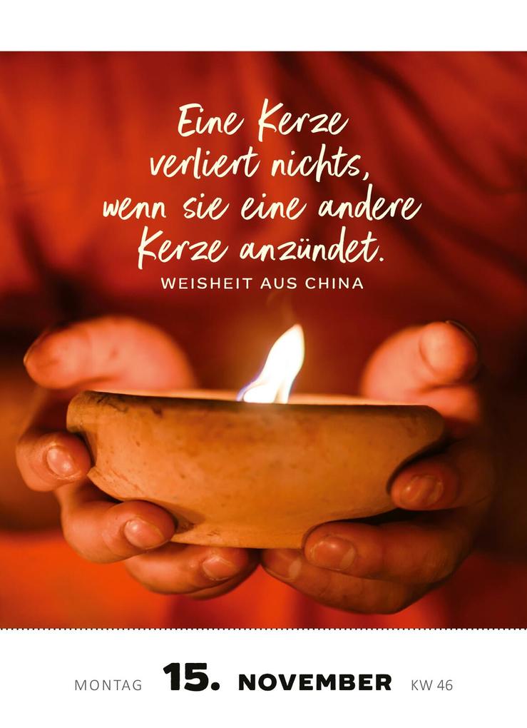 Weitere Ansicht: Abreißkalender Achtsamkeit für dich 2027