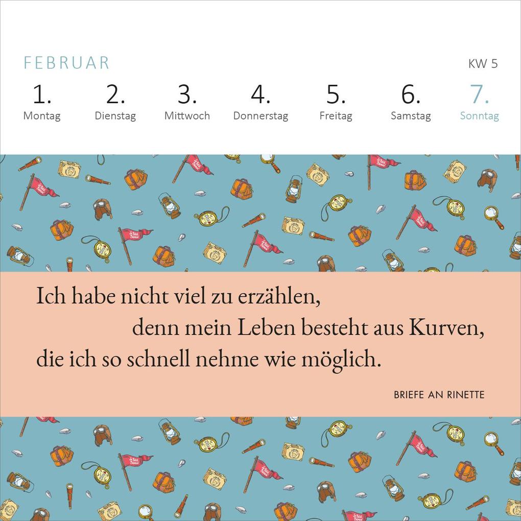 Weitere Ansicht: Mini-Wochenkalender Der Kleine Prinz 2027