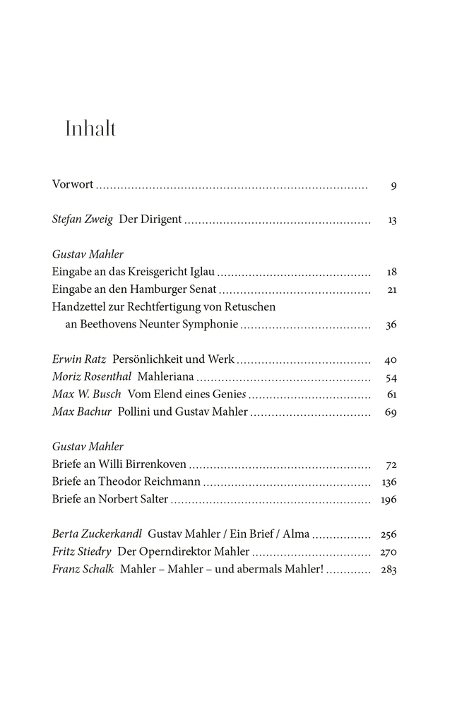 Weitere Ansicht: Gustav Mahler Vom Elend eines Genies