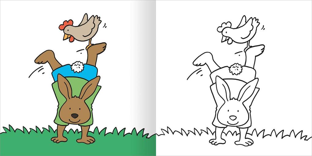 Weitere Ansicht: Mein erstes dickes Malbuch ab 2 - Frühling