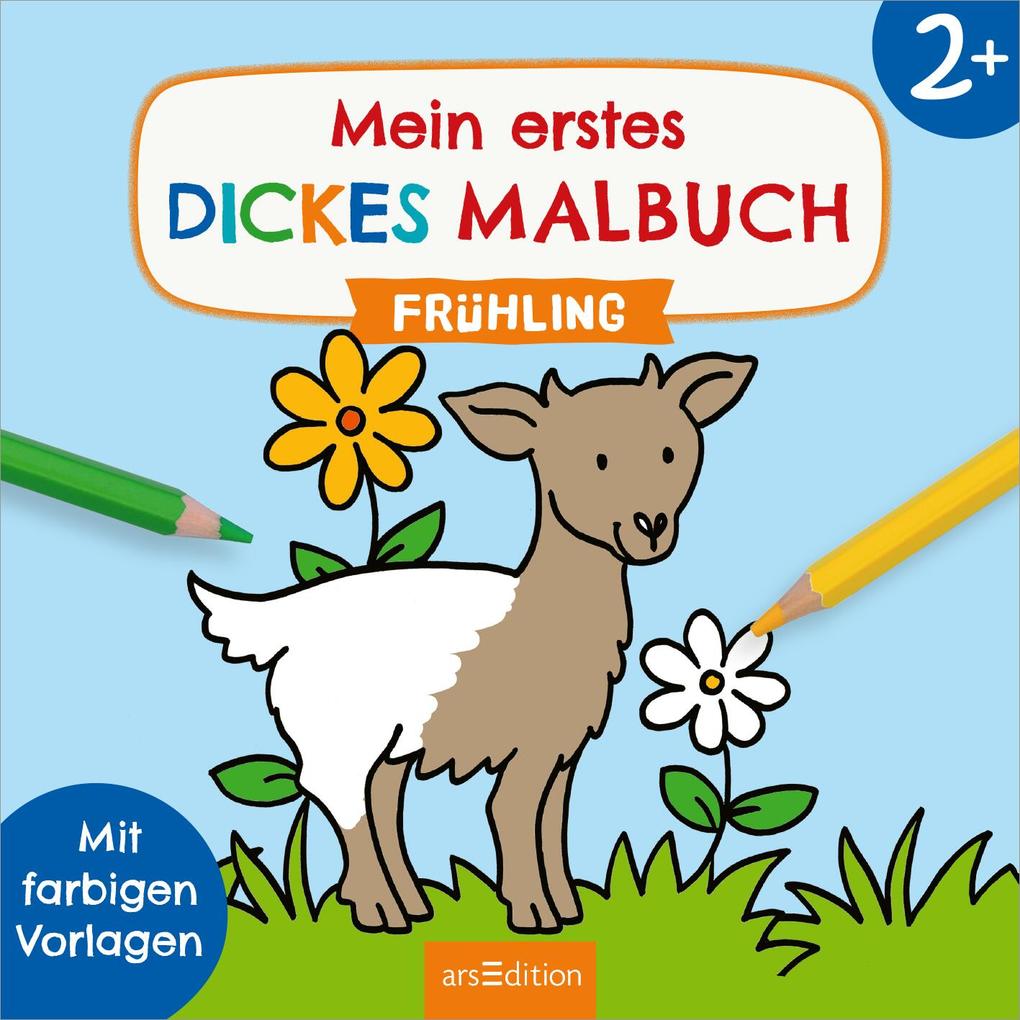 Weitere Ansicht: Mein erstes dickes Malbuch ab 2 - Frühling