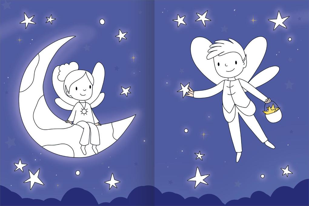 Weitere Ansicht: Mein großes buntes Malbuch - Feen