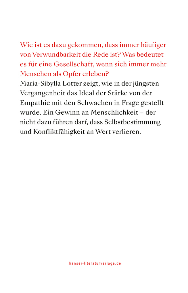 Weitere Ansicht: Opfer | Maria-Sibylla Lotter