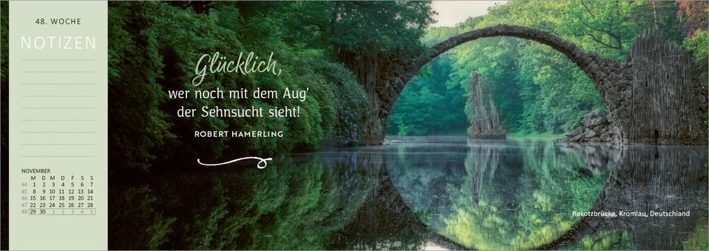 Weitere Ansicht: Tischkalender Reiseträume 2027
