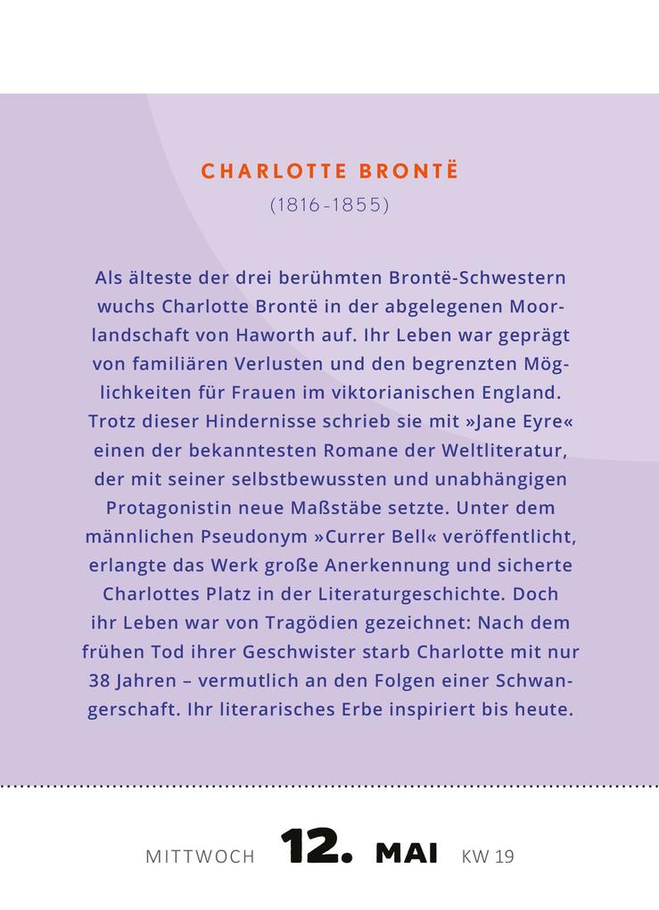 Weitere Ansicht: Abreißkalender Kluge Frauen, die unsere Welt inspirieren 2027