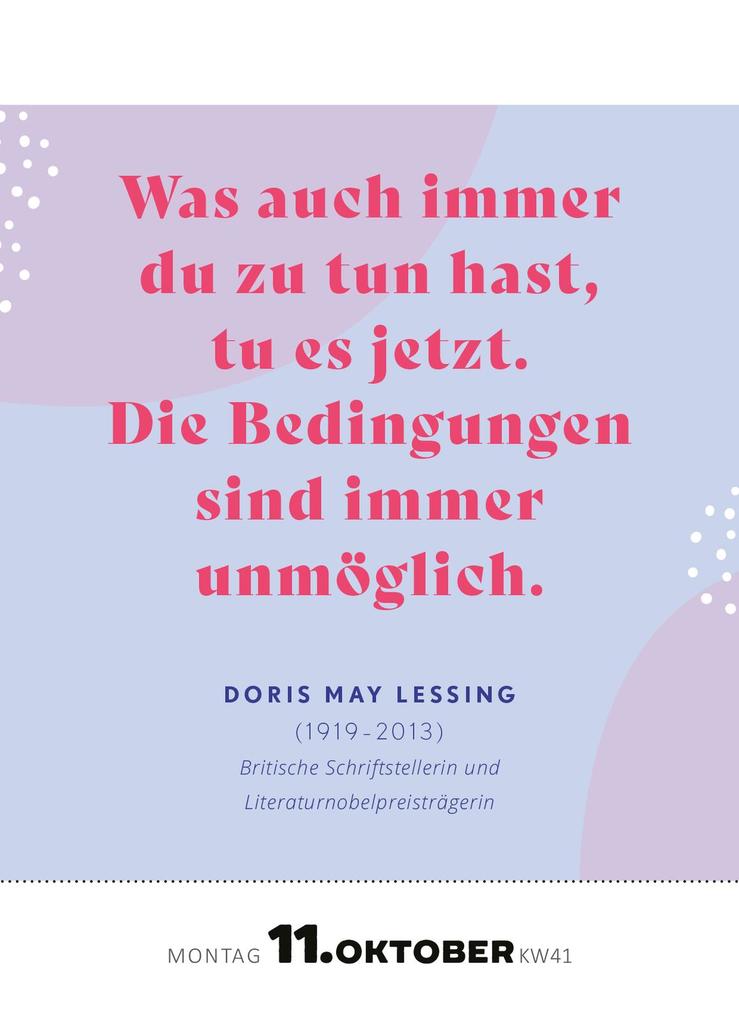 Weitere Ansicht: Abreißkalender Kluge Frauen, die unsere Welt inspirieren 2027