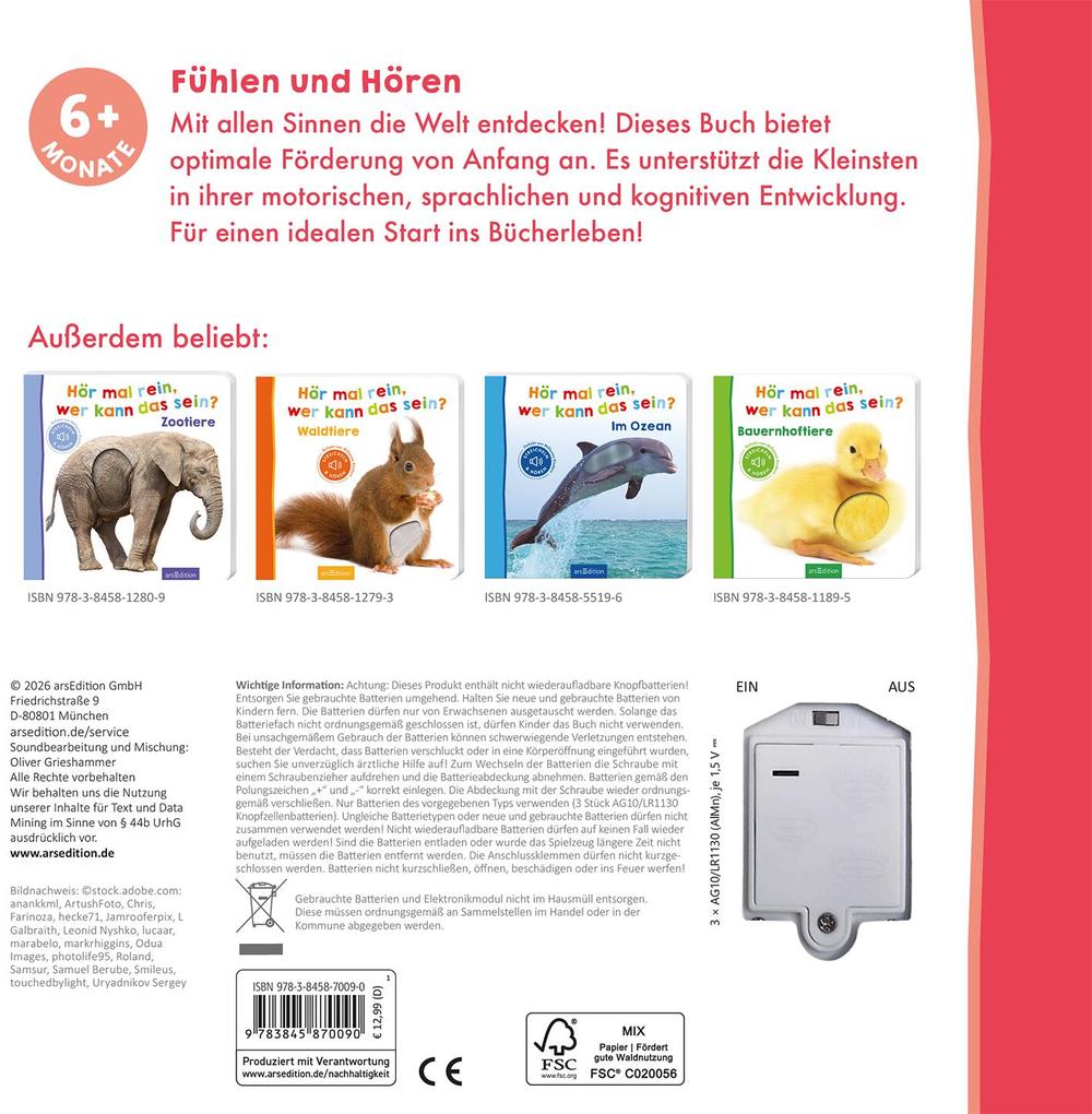 Weitere Ansicht: Hör mal rein, wer kann das sein? - Meine Mama