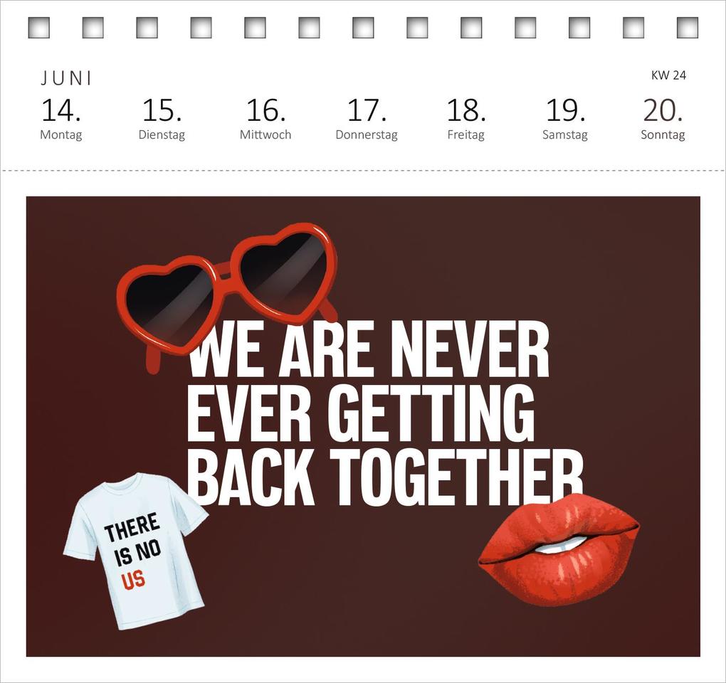 Weitere Ansicht: Postkartenkalender 365 Tage mit Taylor Swift 2027