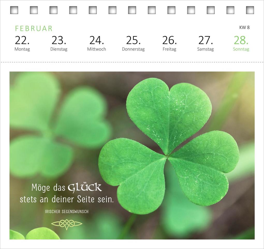 Weitere Ansicht: Postkartenkalender Irische Segenswünsche 2027