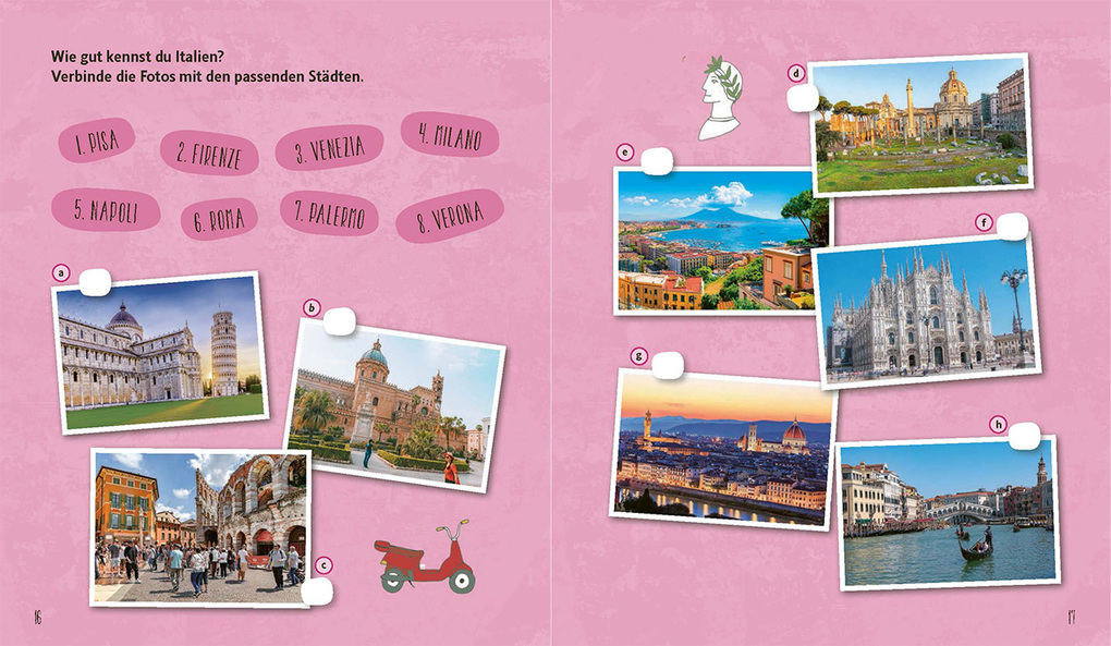 Weitere Ansicht: Urlaubsrätsel-Spaß Italien | Isabella Bergmann