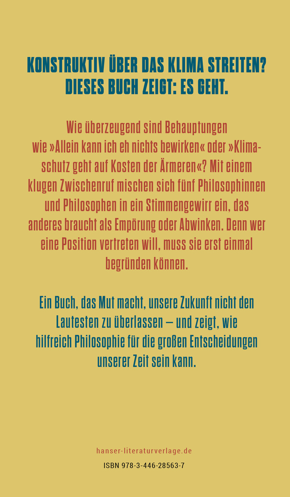 Weitere Ansicht: Besser um die Zukunft streiten | Barbara Bleisch, Kirsten Meyer, Stefan Riedener, Dominic Roser, Christian Seidel