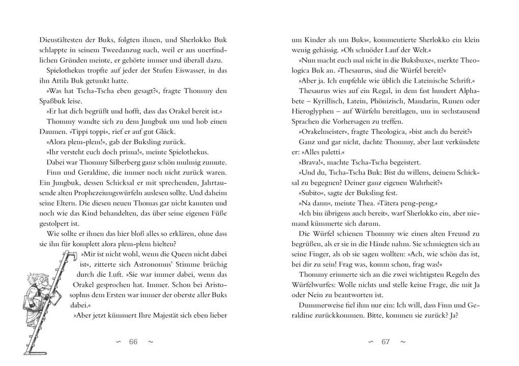 Weitere Ansicht: Die magische Bibliothek der Buks 3: Der Phantánasische Schlüssel | Nina George, Jens J. Kramer