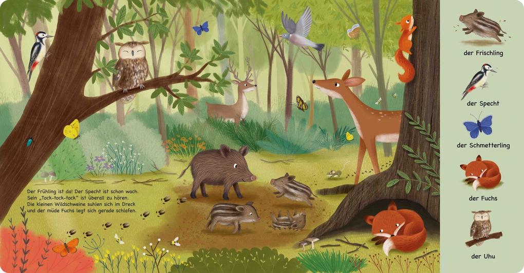 Weitere Ansicht: Tiere im Wald | Sibylle Schumann