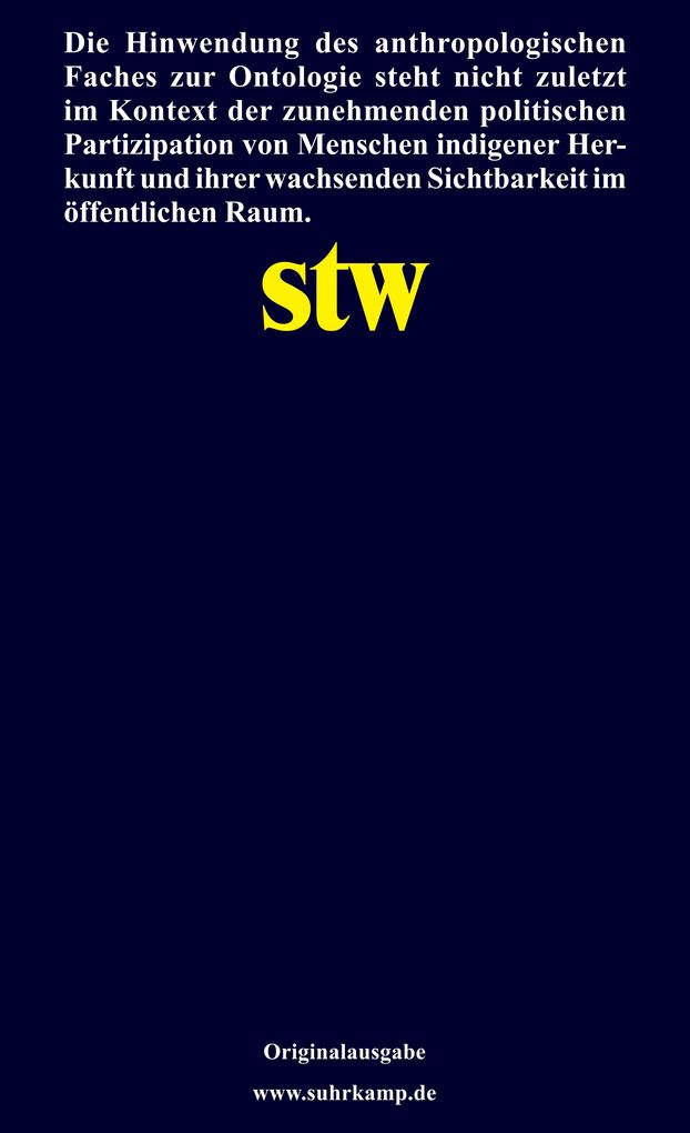 Weitere Ansicht: Die ontologische Wende