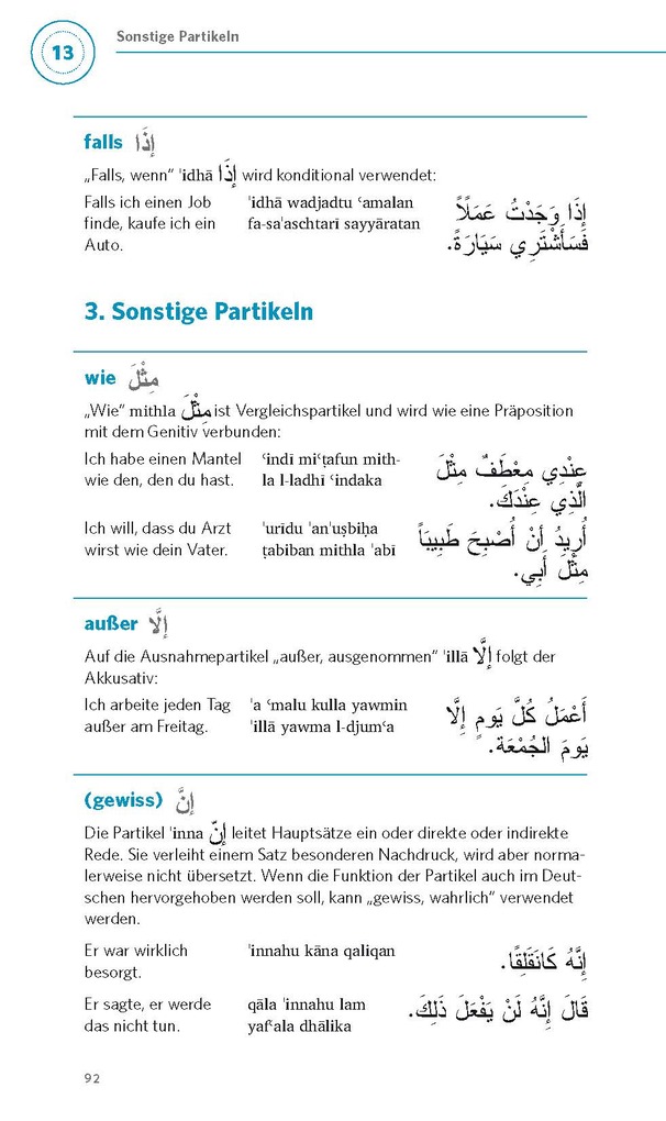 Weitere Ansicht: PONS Grammatik kurz & bündig Arabisch