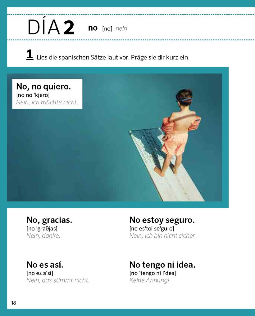 Weitere Ansicht: PONS Von 0 auf 500 Sätze Spanisch