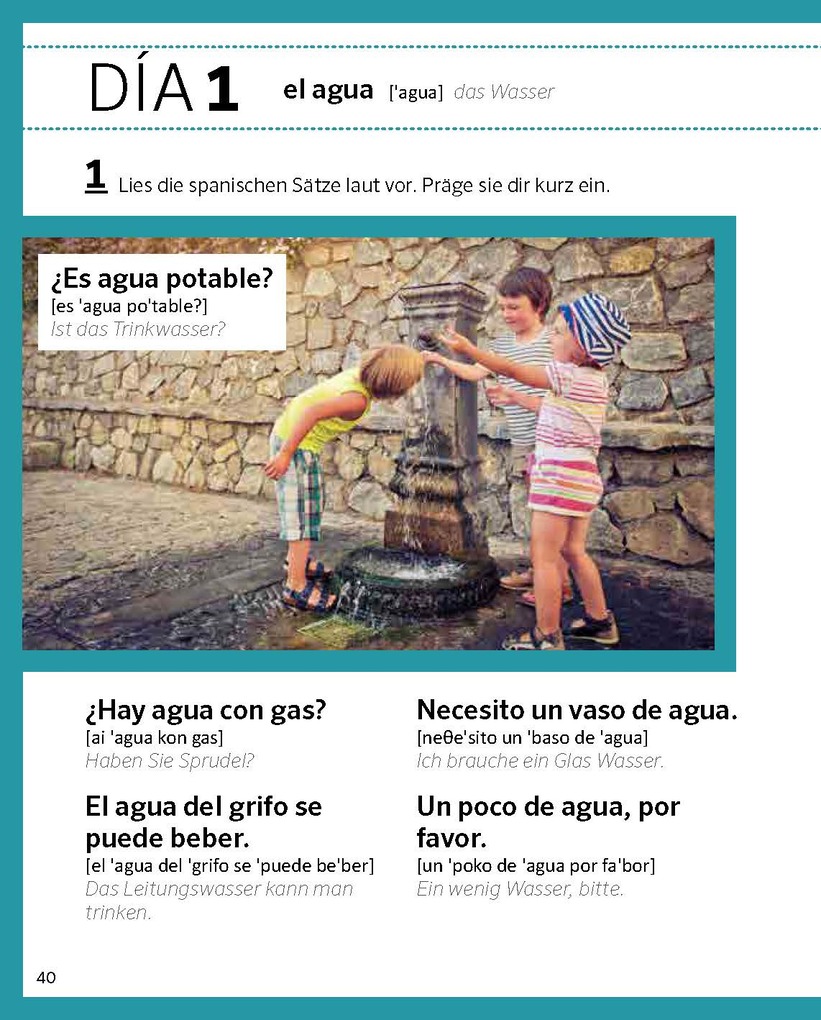 Weitere Ansicht: PONS Von 0 auf 500 Sätze Spanisch