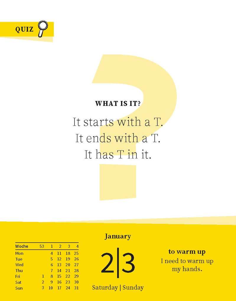 Weitere Ansicht: Langenscheidt Sprachkalender Englisch 2027 | Dominic Butler