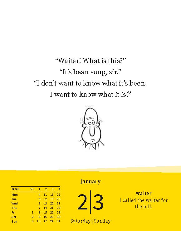 Weitere Ansicht: Langenscheidt Sprachkalender A Joke a Day 2027