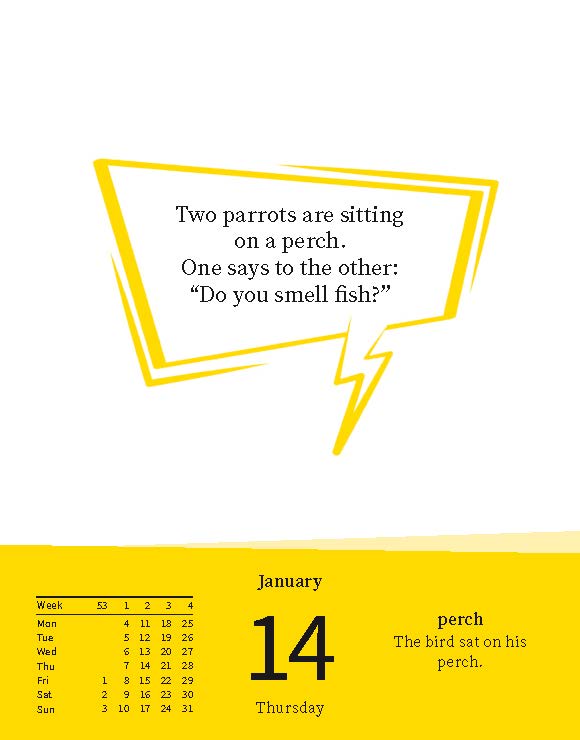 Weitere Ansicht: Langenscheidt Sprachkalender A Joke a Day 2027