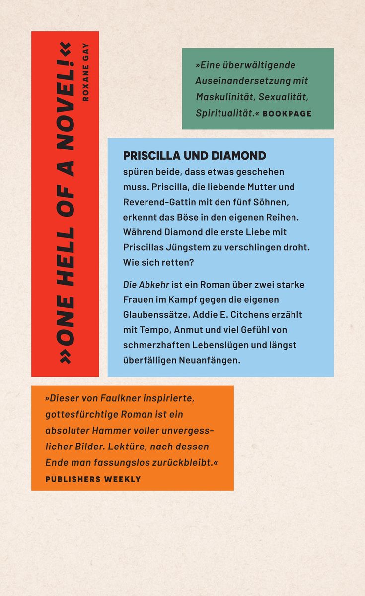 Weitere Ansicht: Die Abkehr | Addie E. Citchens