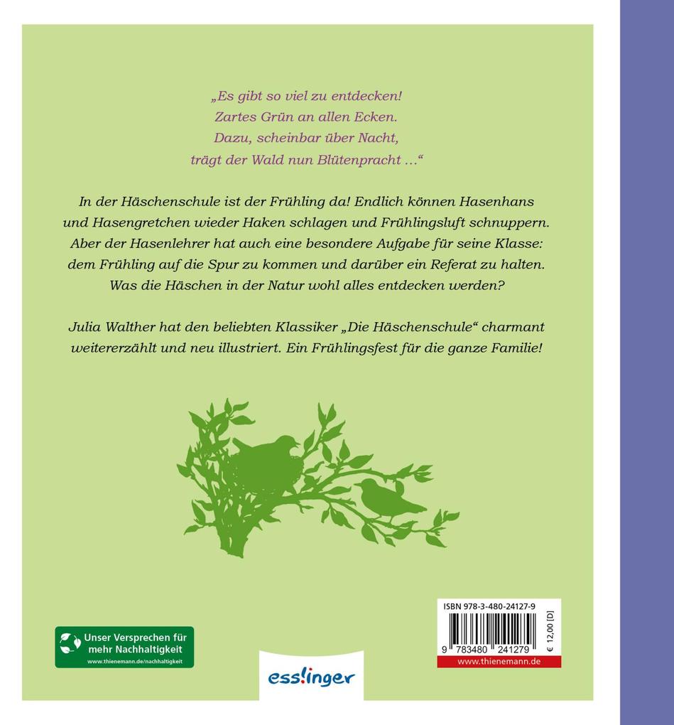 Weitere Ansicht: Die Häschenschule 9: Frühling in der Häschenschule | Julia Walther