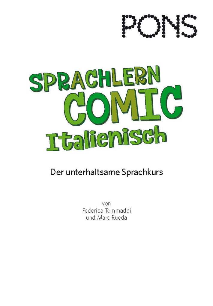 Weitere Ansicht: PONS Sprachlern-Comic Italienisch