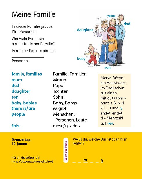 Weitere Ansicht: Langenscheidt Kinderkalender Englisch 2027