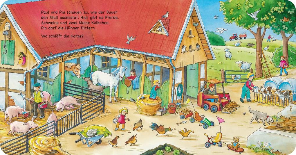 Weitere Ansicht: Mein allererstes Wimmelbuch: Auf dem Bauernhof - Mini | Sibylle Schumann