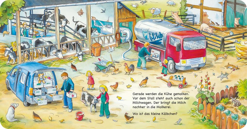 Weitere Ansicht: Mein allererstes Wimmelbuch: Auf dem Bauernhof - Mini | Sibylle Schumann