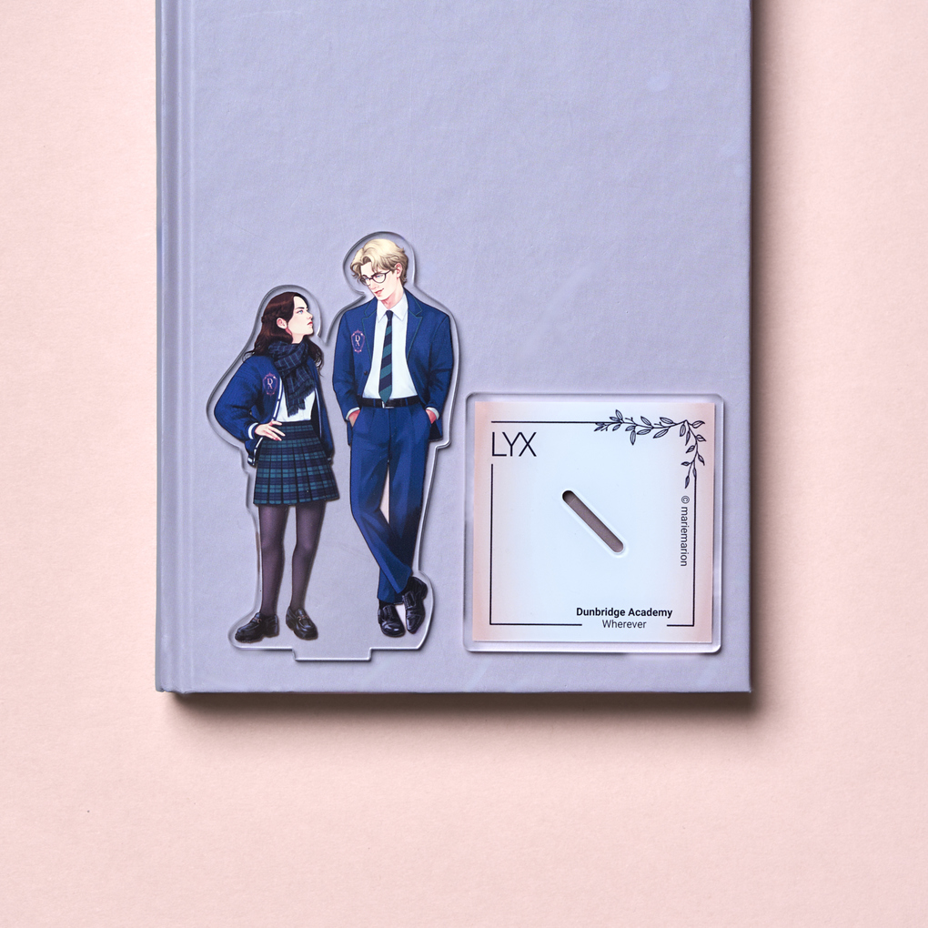 Weitere Ansicht: DUNBRIDGE ACADEMY: WHEREVER - Acrylaufsteller | Sarah Sprinz