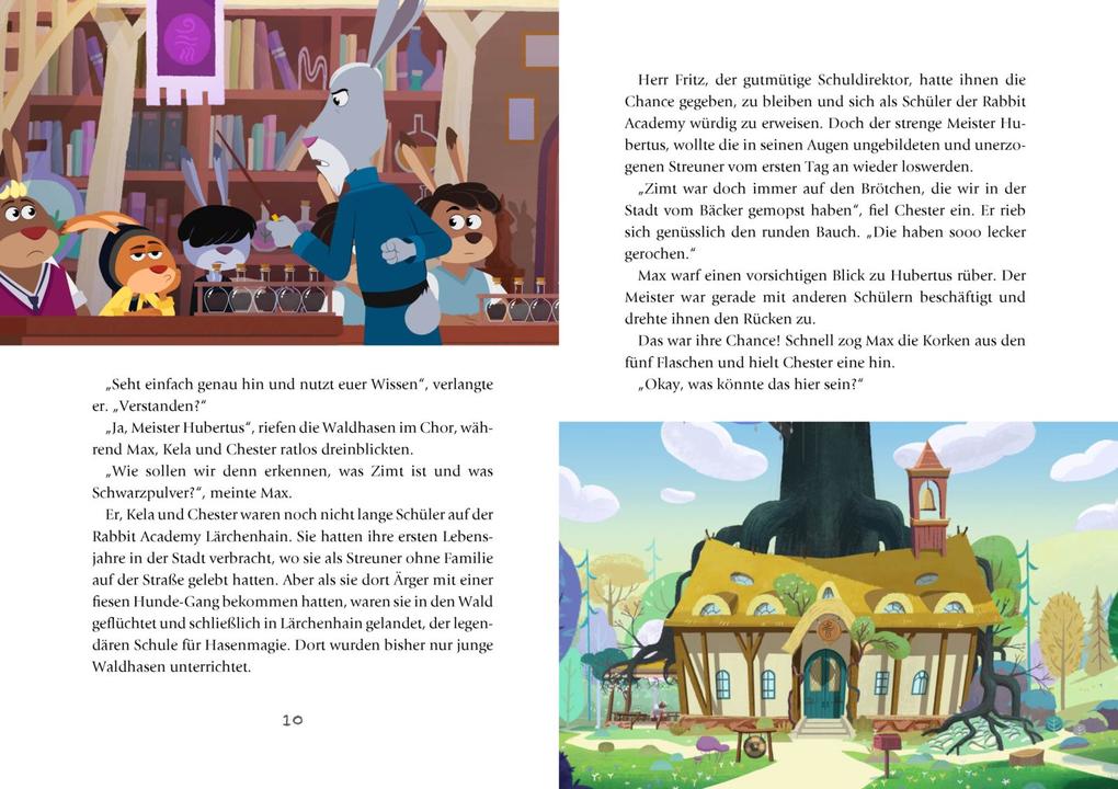 Weitere Ansicht: Die Häschenschule: Rabbit Academy - Band 1 | Andreas Völlinger