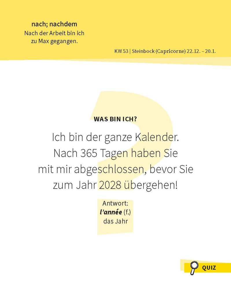 Weitere Ansicht: Langenscheidt Sprachkalender Französisch 2027