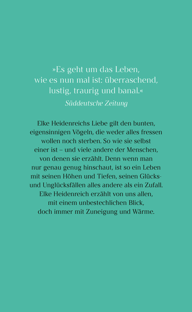 Weitere Ansicht: Alles kein Zufall | Elke Heidenreich
