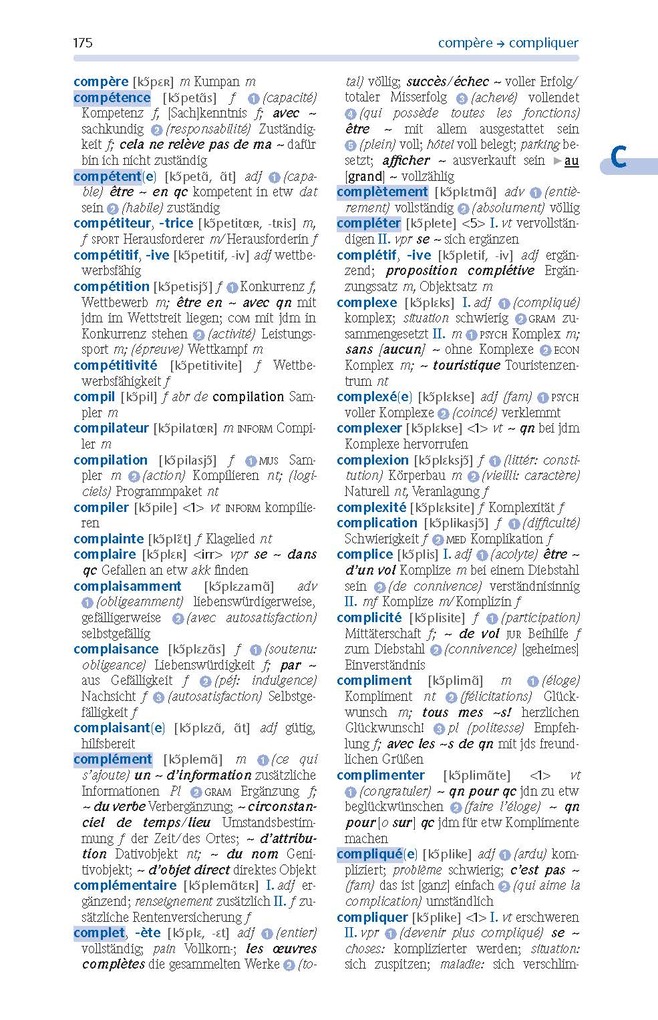 Weitere Ansicht: PONS Das große Schulwörterbuch Französisch