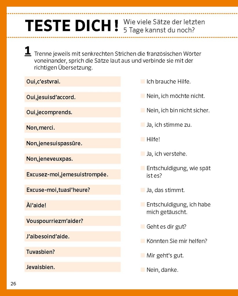 Weitere Ansicht: PONS Von 0 auf 500 Sätze Französisch
