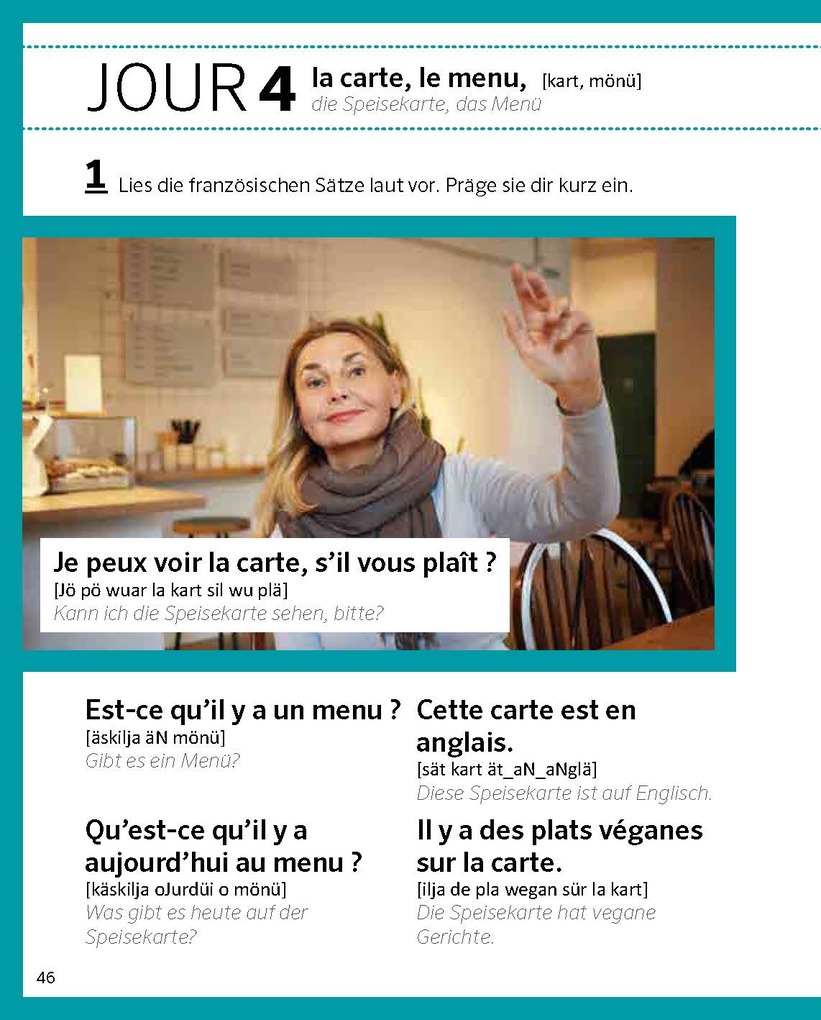 Weitere Ansicht: PONS Von 0 auf 500 Sätze Französisch