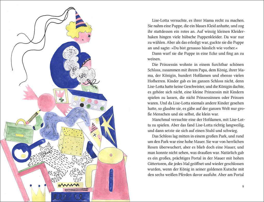 Weitere Ansicht: Die Prinzessin, die nicht spielen wollte | Astrid Lindgren